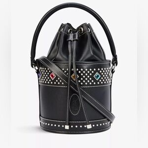Saint Laurent Bahia Small Bucket Bag‎ black